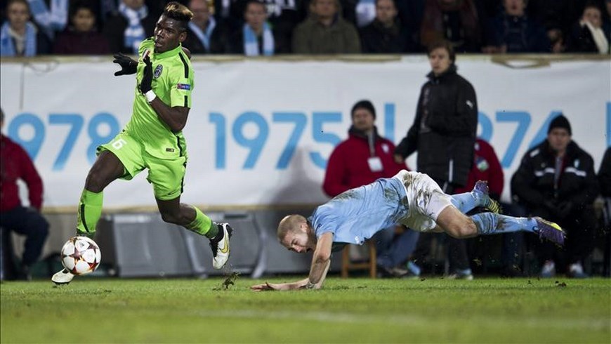 Juventus vence al Malmoe - Foto EFE