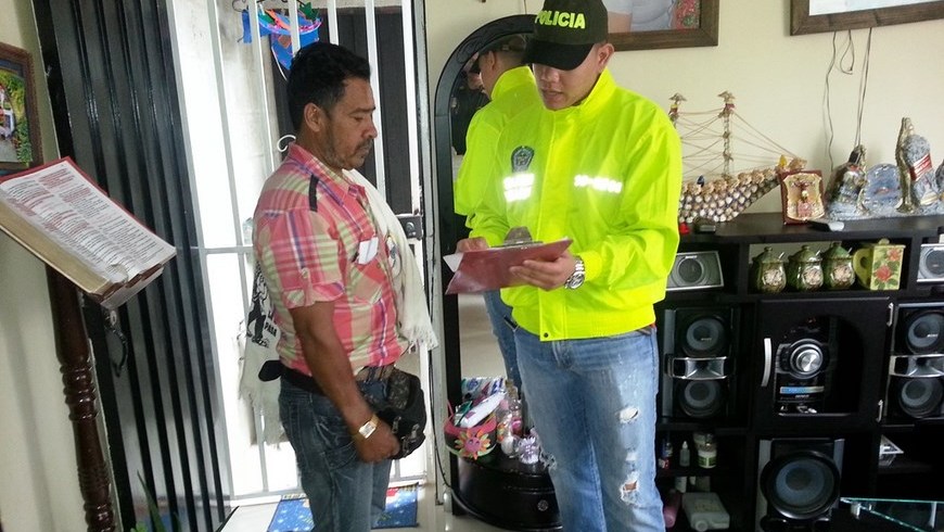En una urbanización de Amalfi capturaron a un hombre que tenía explosivos en su casa 3 Foto: Policía Antioquia
