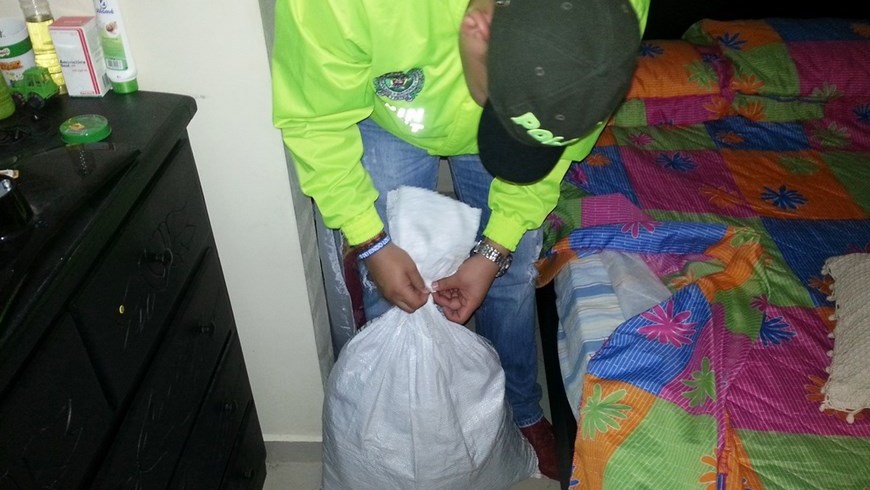 En una urbanización de Amalfi capturaron a un hombre que tenía explosivos en su casa 2 Foto: Policía Antioquia