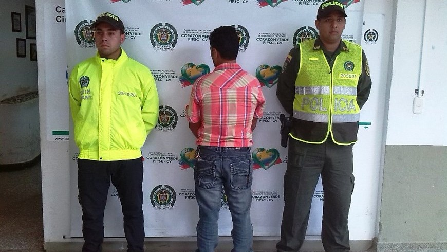 En una urbanización de Amalfi capturaron a un hombre que tenía explosivos en su casa 4 Foto: Policía Antioquia