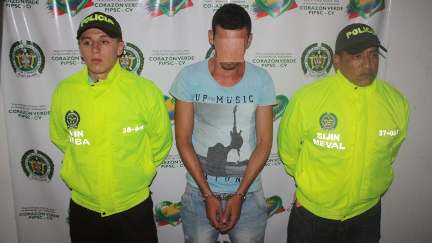 Capturado alias 'Copa Rota' por robar oro en las minas de Segovia 2 Foto: Policía Antioquia