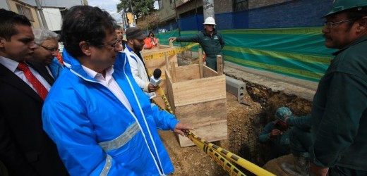 Ocho localidades del sur de Bogotá contarán con nuevas obras de alcantarillado el próximo año