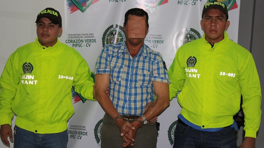 Capturado por abusar sexualmente de su hija de 11 años 2 Foto: Policía Antioquia