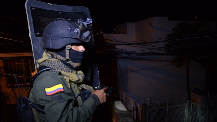 Cayeron nueve extorsionistas de la banda 'Niquía Camacol' en Bello 3 Foto: Policía Metropolitana