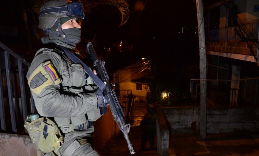 Cayeron nueve extorsionistas de la banda 'Niquía Camacol' en Bello 4 Foto: Policía Metropolitana