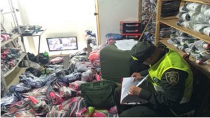 Policía decomisó más de $390 millones en mercancía de contrabando 2 Foto: Policía Fiscal y Aduanera