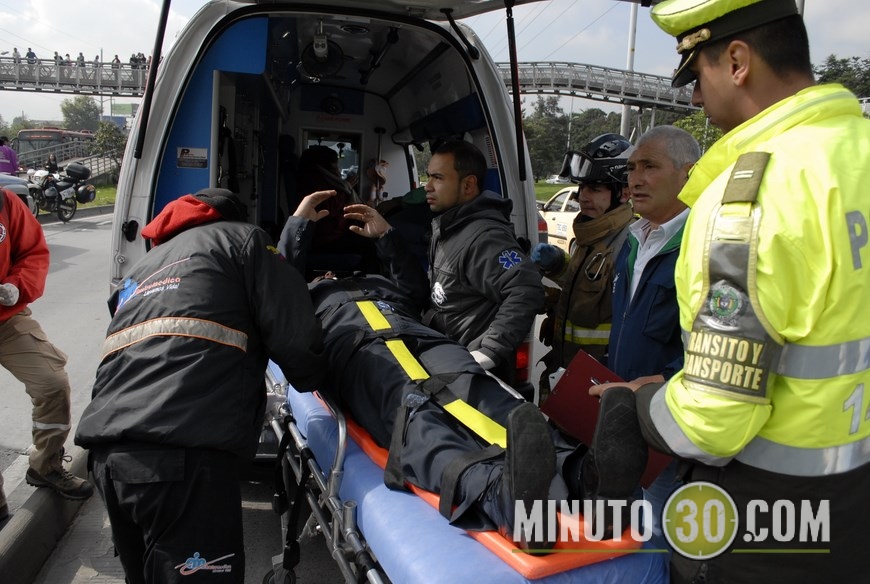 accidente transmilenio
