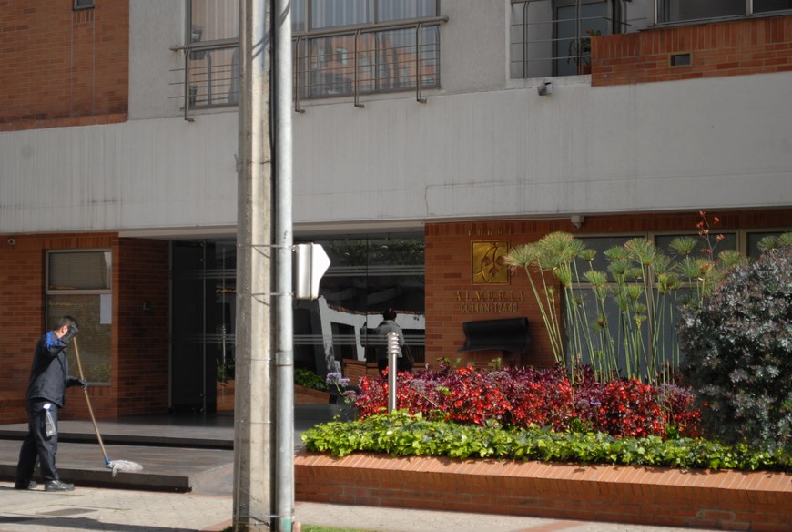 Edificiodonde ocurrió la tragedia.