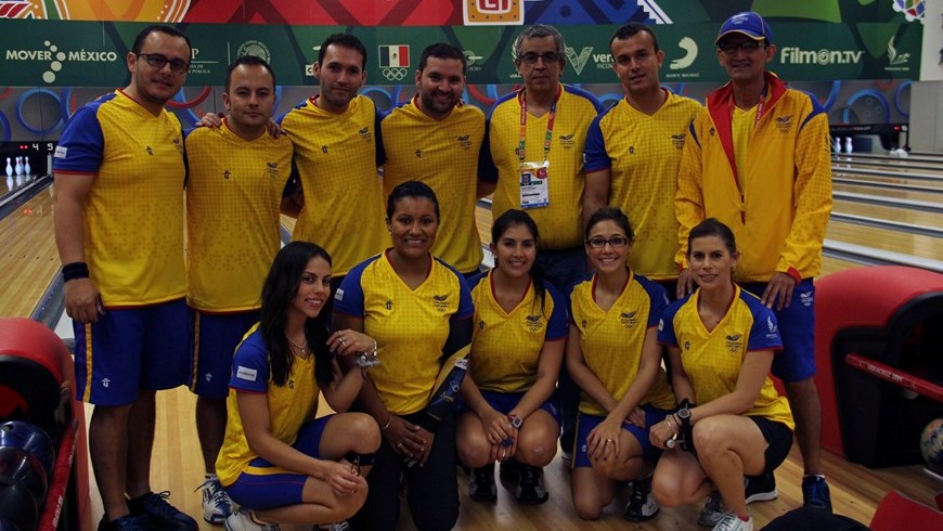 Equipo colombiano de Bolos - Foto COC