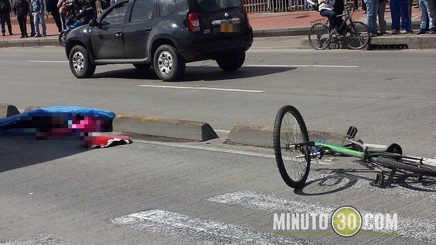 arrollada por transmilenio