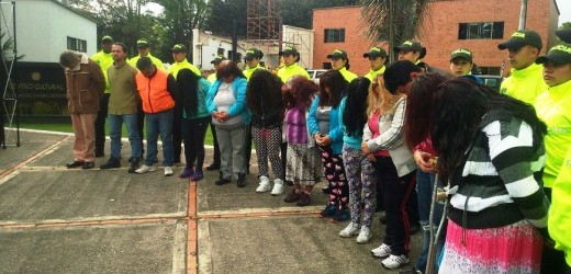En video: Doce miembros de una misma familia fueron capturados por microtráfico