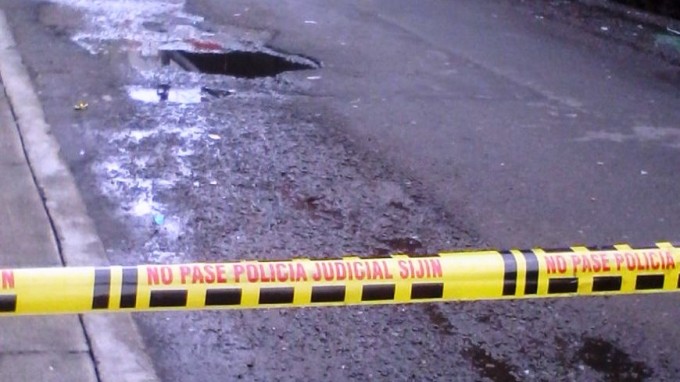 Asesinaron a hombre de 63 años por atracarlo en el sector Villanueva 2 escena del crimen