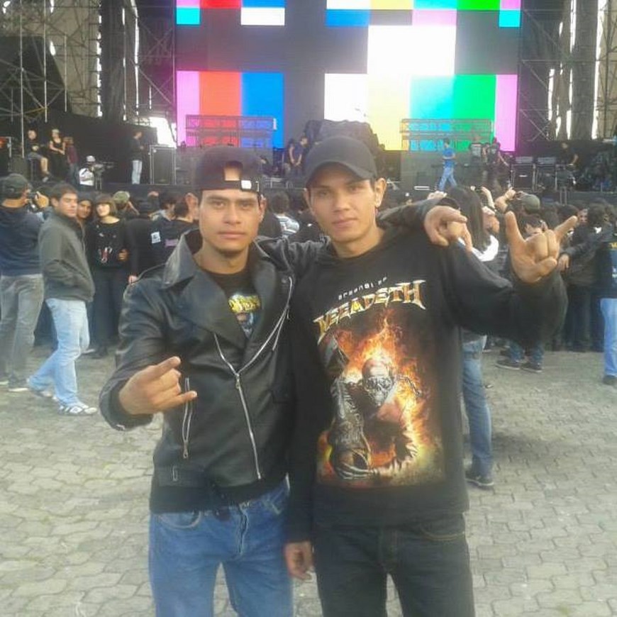 Jhon Fredy Reyes Rincón (derecha) víctima fatal del accidente.