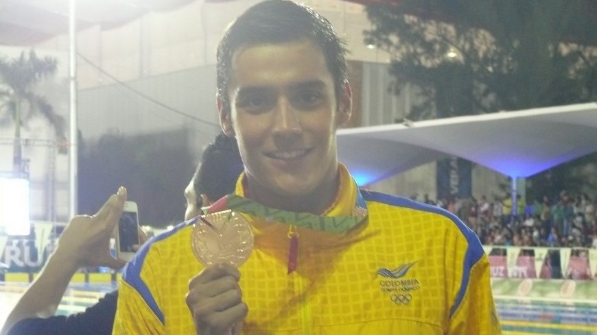Jorge Murillo Medallista Centroamericano - Foto Fecna