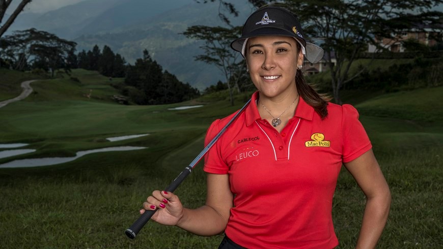 Mariajo Uribe oro golf Veracruz 2014 - Foto Primer Plano Comunicaciones