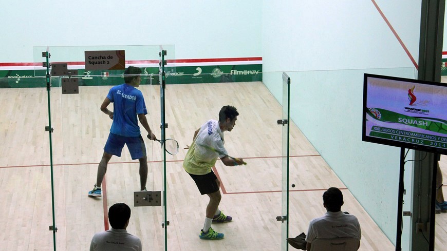 Agenda de colombianos para hoy lunes 24 de noviembre en Centroamericanos y del Caribe Veracruz 2014. 1 Foto COC - Squash