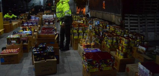 Ofensiva contra la pólvora: decomisaron tres toneladas en Itagüí