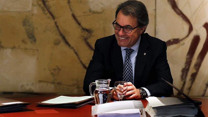 Artur Mas, presidente de la Generalitat. Foto: EFE