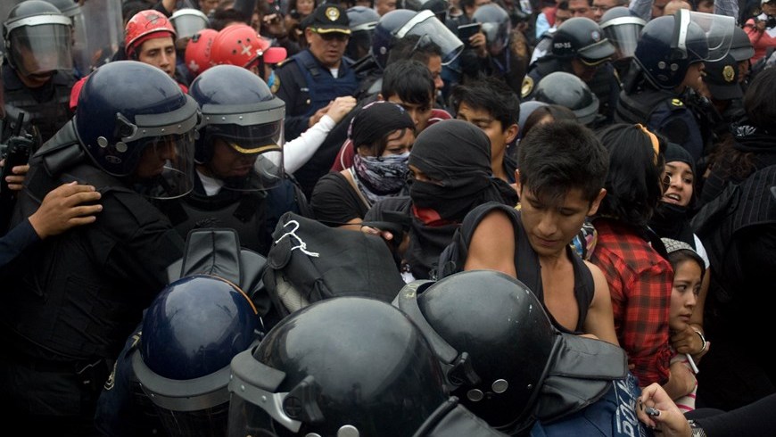 Protestas Mexico