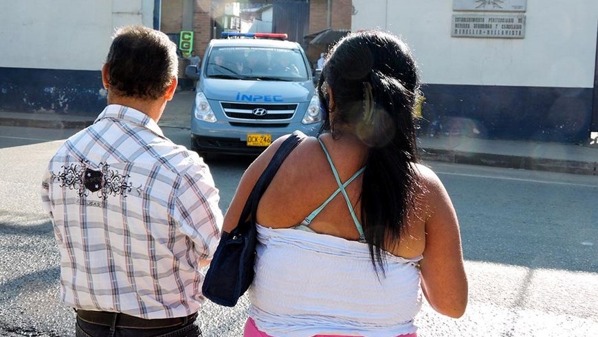Reclusos que permanecían en los calabozos del Palacio de Justica fueron entregados a sus familias 11 RECLUSOS 31