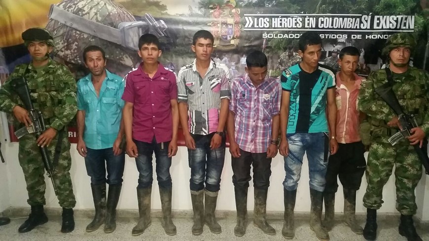 En Ituango cayeron seis integrantes de las redes de apoyo de las Farc 2 Foto: Ejército