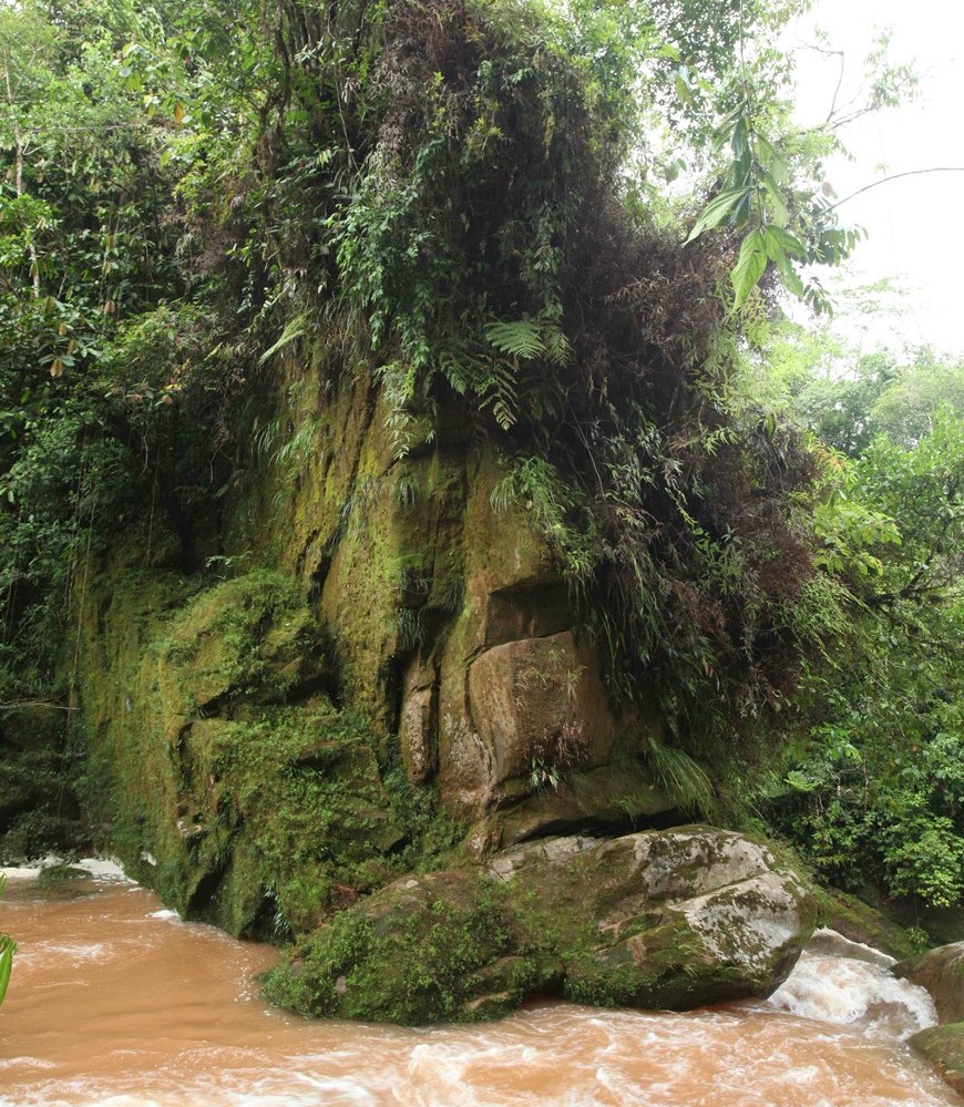 Roca con forma de rostro