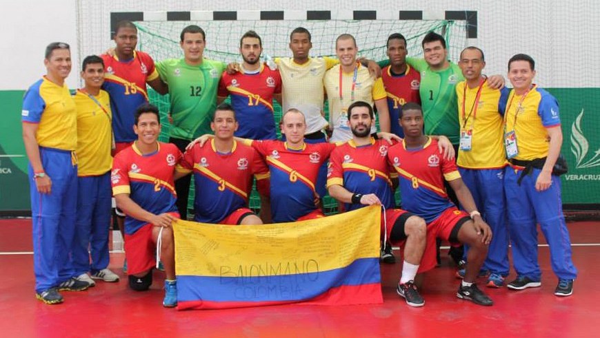 Colombia Balonmano en Veracruz 2014 - Foto COC