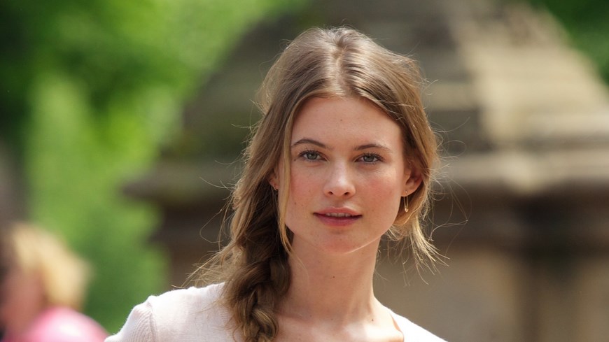 Behati Prinsloo shooting for Victoria's Secret