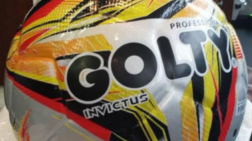 Golty presentó su Nuevo balón para los cuadrangulares semifinales de la Liga II - 2014. 1 c4e48637adec42afa58ac2b95f8d8e711