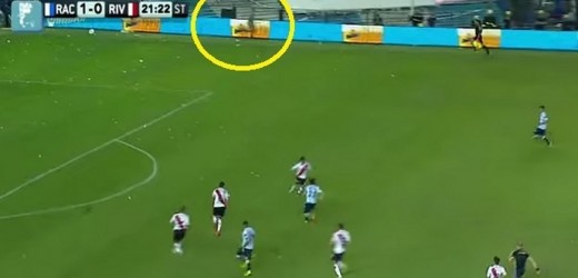 EN VIDEO: El fantasma del juego Racing Vs River Plate de Argentina.