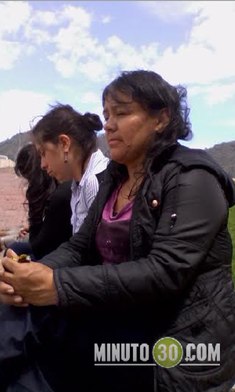 En la foto Claudia Rodríguez, madre de Daniel