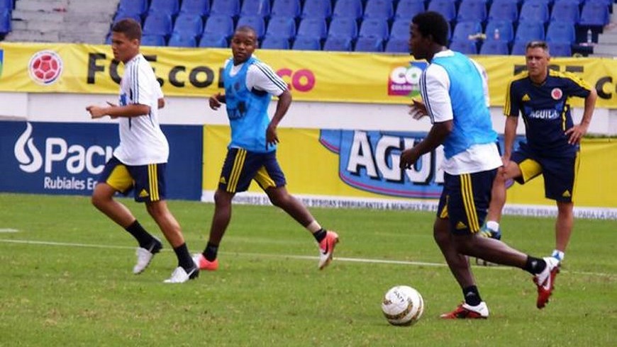 Inició la concentración de La Selección Colombia de mayores en Londres. 2 Selección Colombia de fútbol - foto archivo