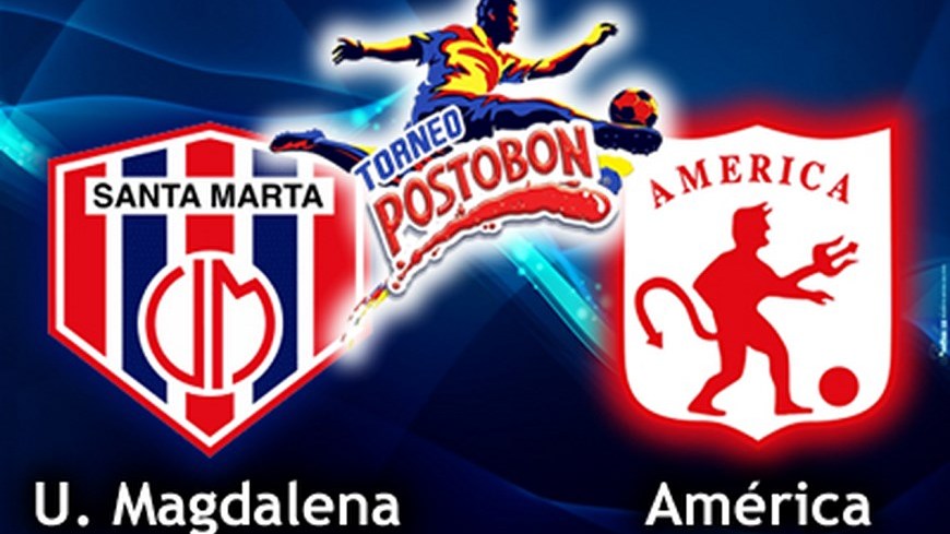 Unión Magdalena y América empatan en la cuarta fecha de semifinales del ascenso colombiano. 3 union magdalena vs america torneo portobon