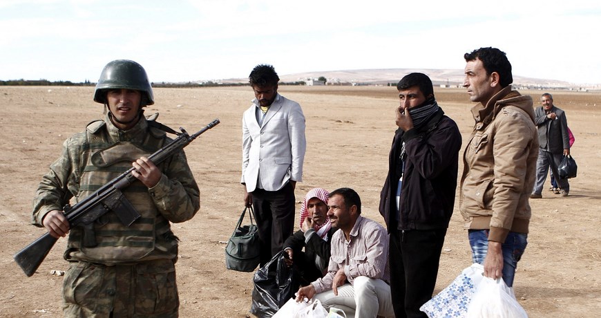 FRONTERA ENTRE TURQUÍA Y SIRIA