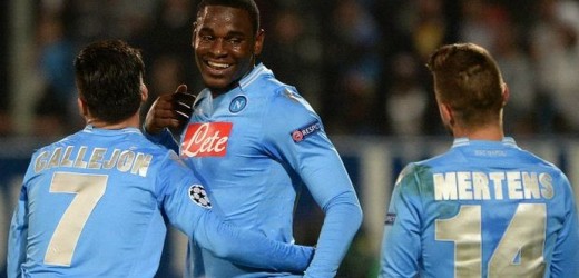 EN VIDEO: El gol de Duván Zapata con el Nápoles en Italia.