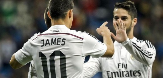 EN VIDEO: Doblete de James Rodríguez en el triunfo del Real Madrid en Copa del Rey