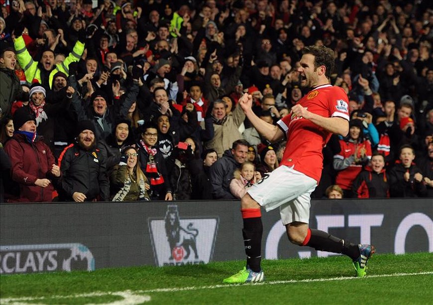 Juan Mata Manchester United - Foto EFE
