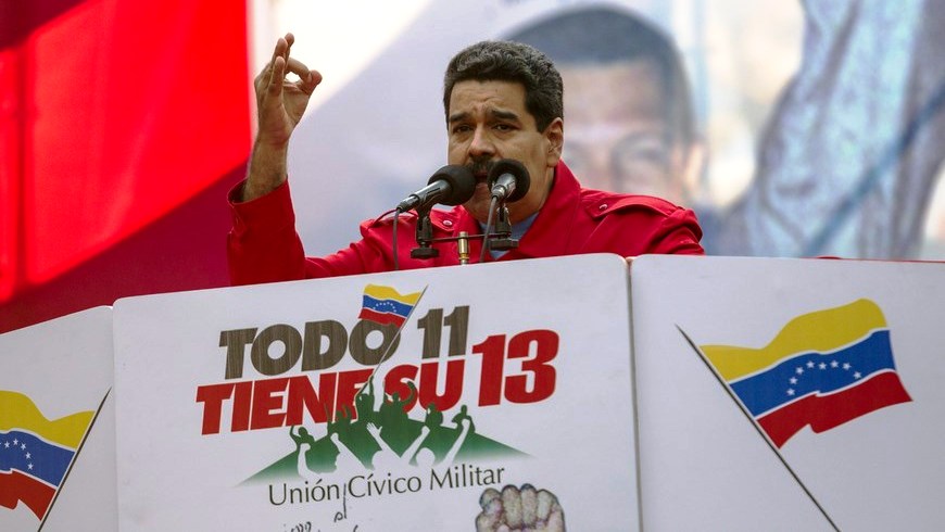 El presidente de Venezuela, Nicolas Maduro.