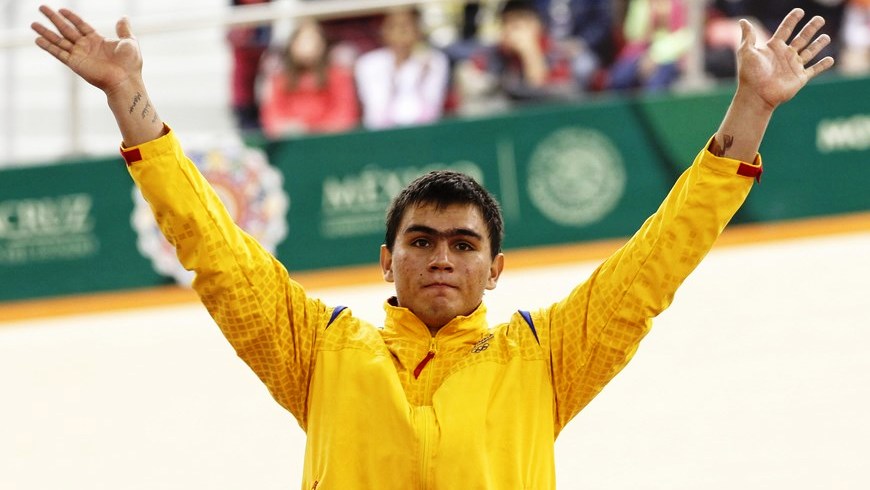 El velocista colombiano, Fabian Puerta