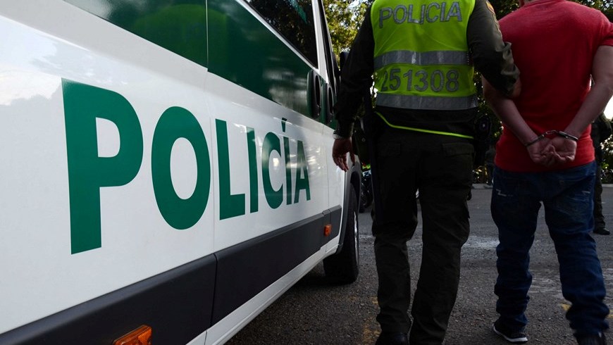 En Castilla capturaron a alias 'Motolo' 5 Alias 'Motolo'. Foto: Policía Metropolitana