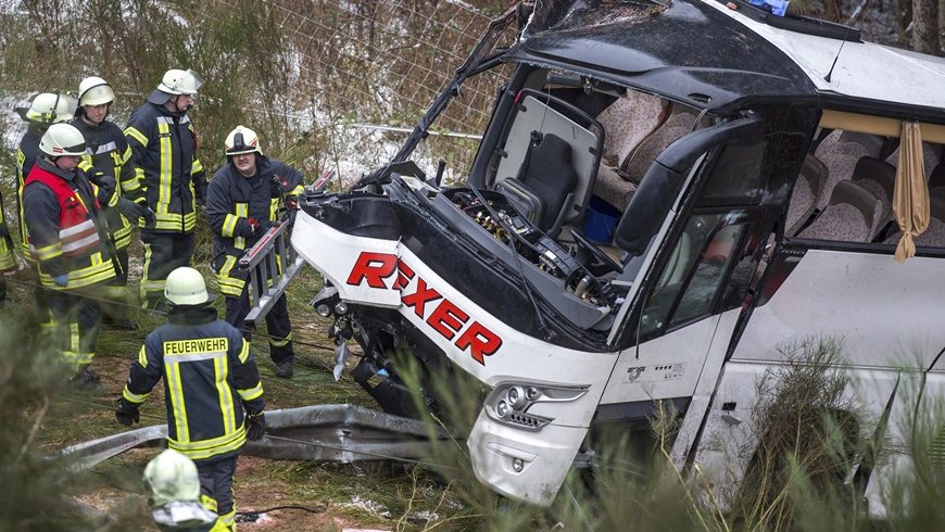 Accidente en alemania 1