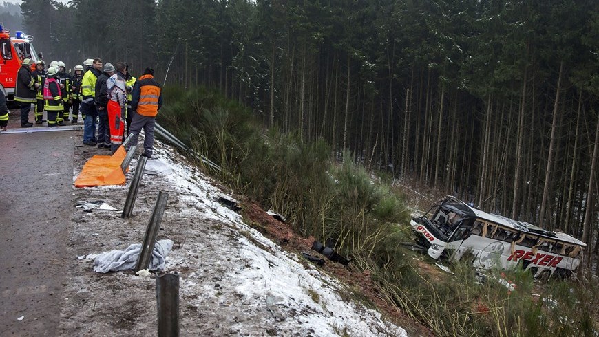 Accidente en alemania