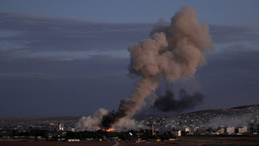 Bombardeos en Siria e Irak