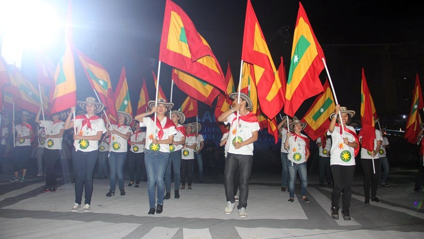 Veracruz despidió los Juegos Centroamericanos y del Caribe 2014. 2 Clausura Centroamericanos y del Caribe 2014 - Foto COC