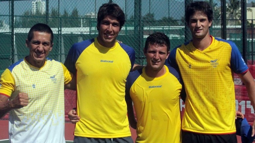 Colombia oro en Copa de Naciones tenis - Foto COC