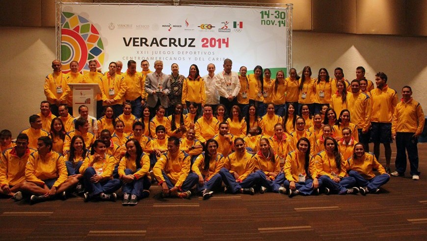 Colombia retuvo el tercer lugar en Centroamericanos y del Caribe. 3 Colombia en Veracruz 2014 Copiar