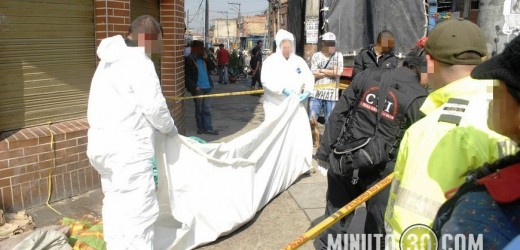 El cadáver de un hombre brutalmente golpeado fue abandonado en una calle del centro de Bogotá