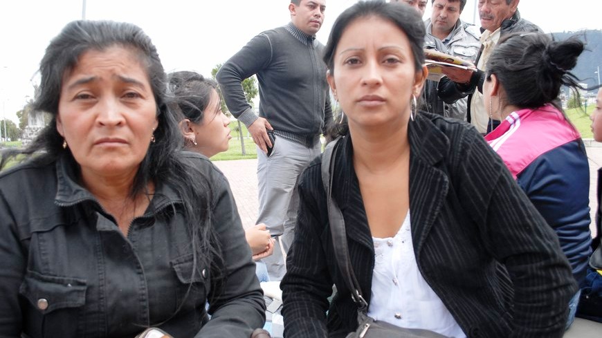 Familiares Edgar Orlando Daza