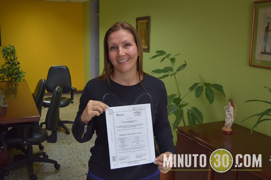 diana botero, ganadora DIAN