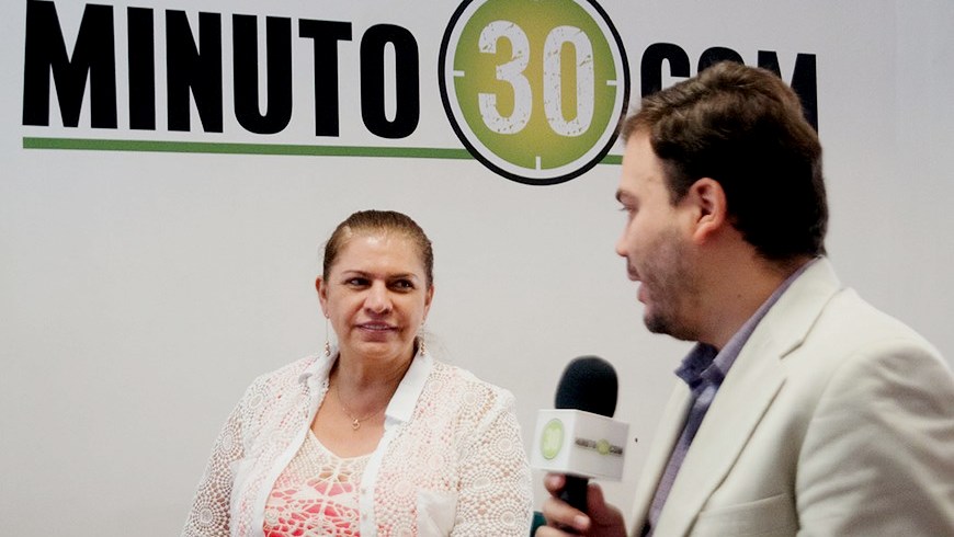 La senadora antioqueña Olga Suárez Mira